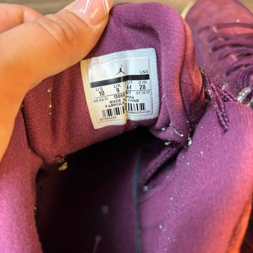 Size 10 - Nike Air Jordan 12 Retro‎ Bordeaux